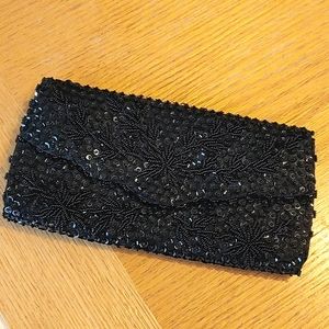 Vintage Beaded Sequins Clutch